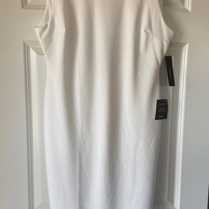 White Backless Cocktail/Wedding Dress